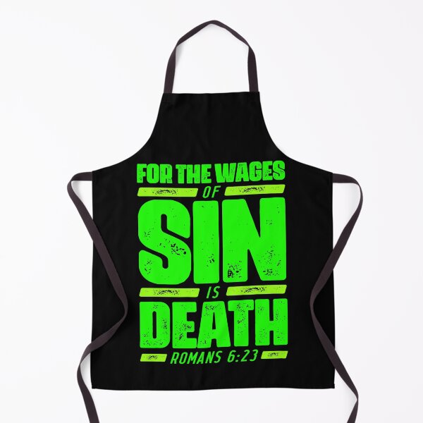 Item preview, Romans 6:23 For The Wages Of Sin Is Death designed and sold by plushism.