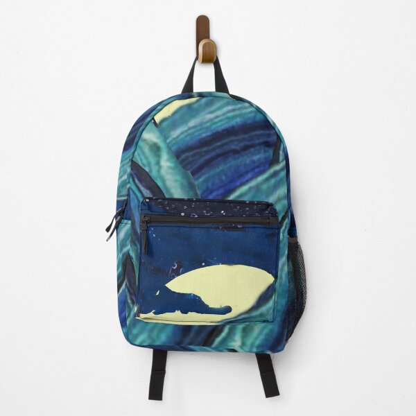 Item preview, Big blue stormy waves in night sky designed and sold by The Iconic Aussie.