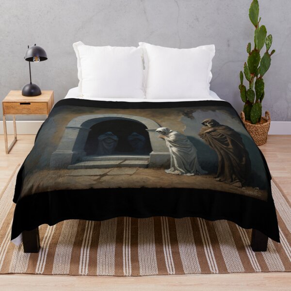 Item preview, curse of the mummy's tomb painting designed and sold by Vintage Designs +.