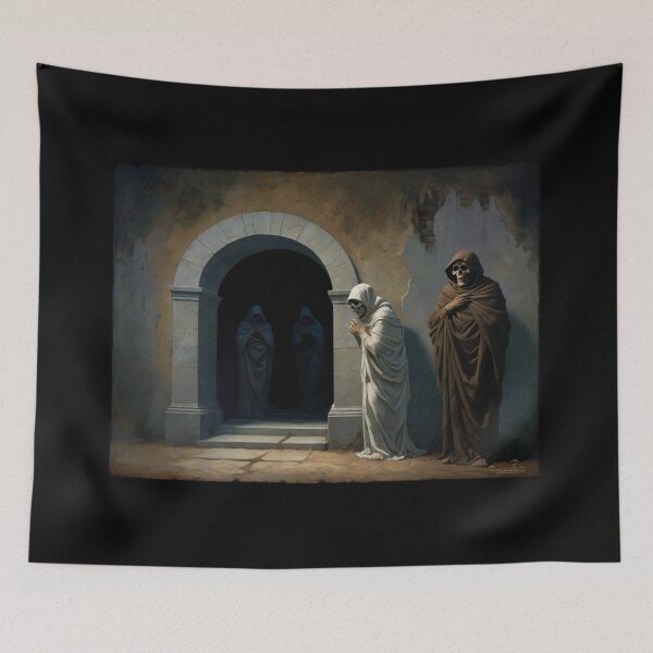 Item preview,  curse of the mummy's tomb painting designed and sold by Vintage Designs +.