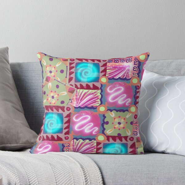 Item preview, Retro granny squares designed and sold by Epic Splash Creations.