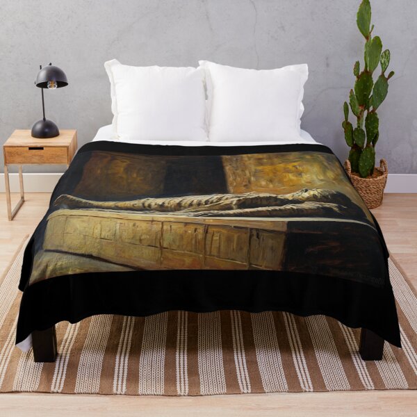 Item preview, curse of the mummy's tomb painting designed and sold by Vintage Designs +.