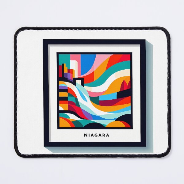 Item preview, Niagara – Contemporary Minimalist Cubic Art Design designed and sold by OzzFrequency.