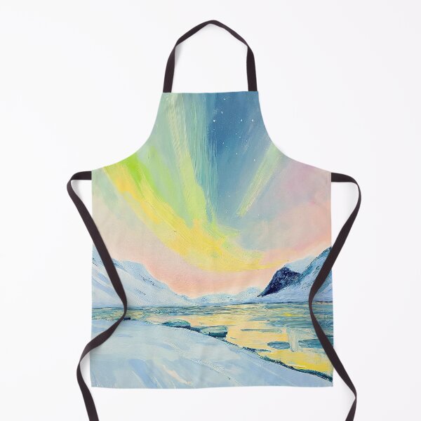 Item preview, Northern Lights Winter Snow designed and sold by ArtHouseNiklas.