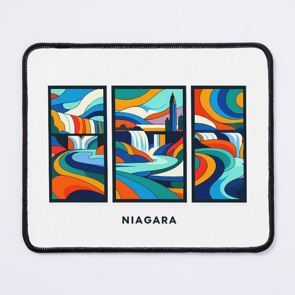 Item preview, Niagara – Contemporary Minimalist Cubic Art Design designed and sold by OzzFrequency.