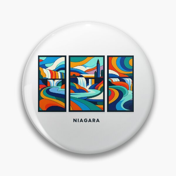 Item preview, Niagara – Contemporary Minimalist Cubic Art Design designed and sold by OzzFrequency.