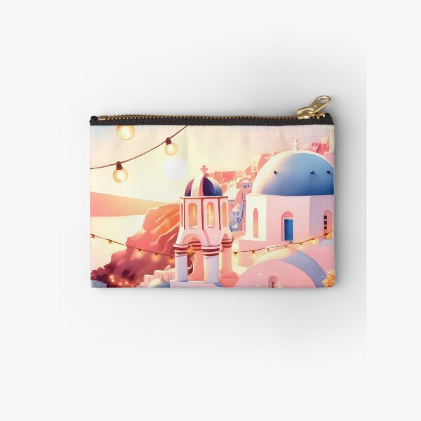 Item preview, Santorini: Where Sunsets and Lights Dance Together designed and sold by unrealartwork.
