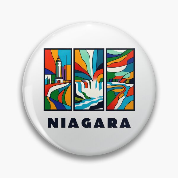 Item preview, Niagara – Contemporary Minimalist Cubic Art Design designed and sold by OzzFrequency.
