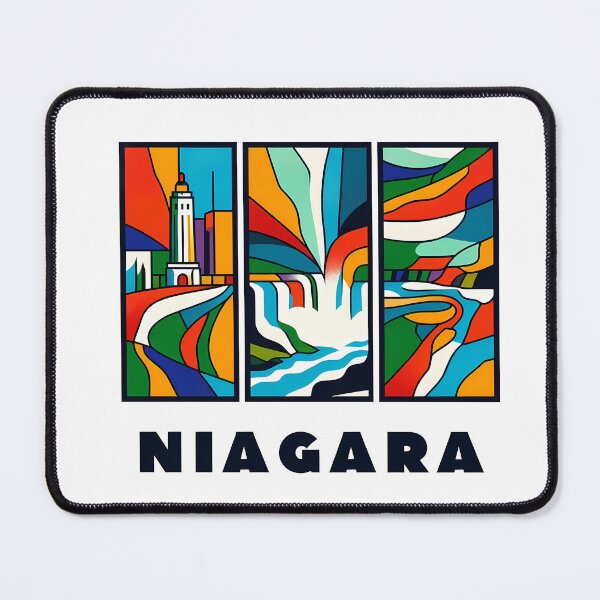 Item preview, Niagara – Contemporary Minimalist Cubic Art Design designed and sold by OzzFrequency.