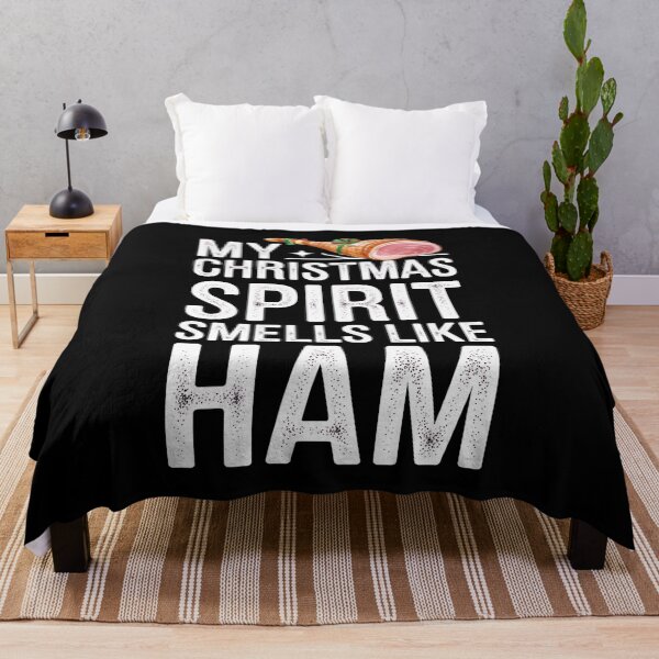 Item preview, My Christmas Spirit Smells Like Ham Christmas Ham designed and sold by DomTeesHaven.