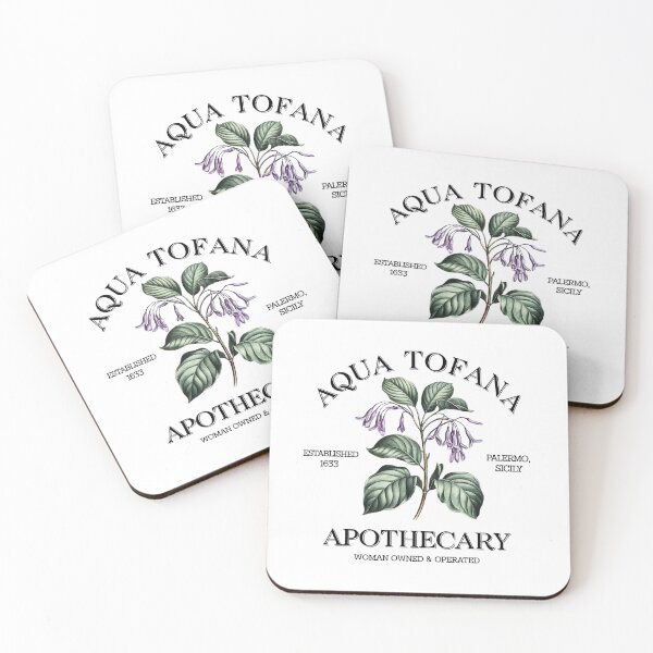 Item preview, Aqua Tofana Apothecary designed and sold by vintagearttee.