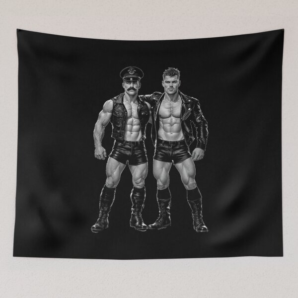 Artikelvorschau, Gay Leather Night Leder Pride Daddies Grafikdesign entworfen und verkauft von ItsAKinkThing.
