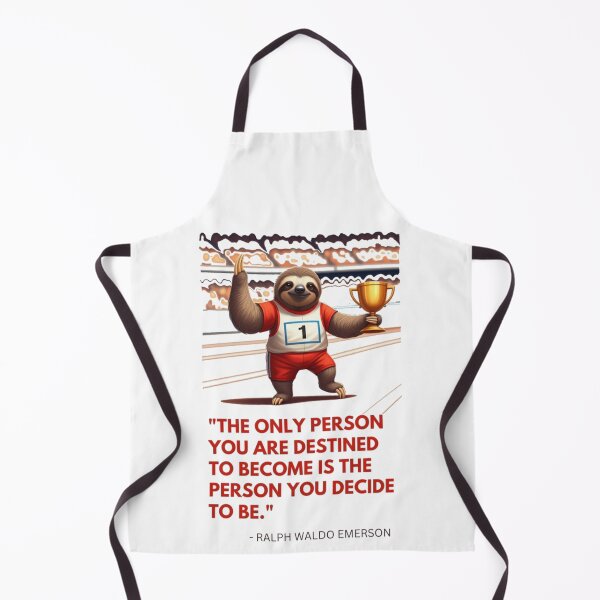 Item preview, "The only person you are destined to become is the person you decide to be." - Ralph Waldo Emerson designed and sold by oceanisea.