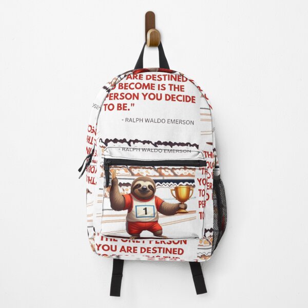 Item preview, "The only person you are destined to become is the person you decide to be." - Ralph Waldo Emerson designed and sold by oceanisea.
