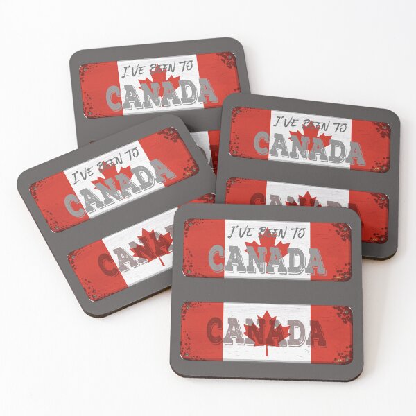 Item preview, CANADA Flag Canadian Flag Sticker T-Shirt 01 designed and sold by OuterShellUK.