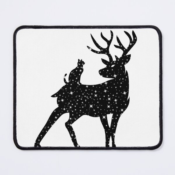 Item preview, stag cat stars constellation leo regulus jegulus designed and sold by cici-at-theatre.