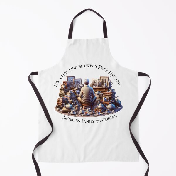 Item preview, It's a fine line between Pack Rat and Serious Family Historian  designed and sold by absurditeestore.