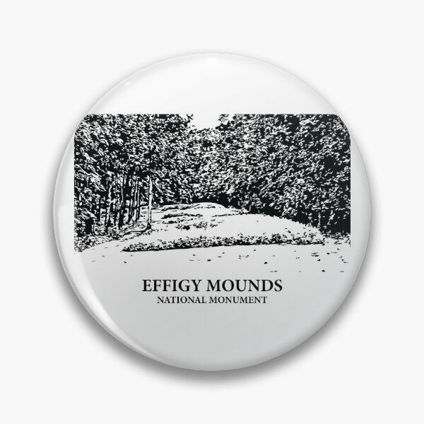 Item preview, Effigy Mounds National Monument designed and sold by Lakeric Cityscapes.