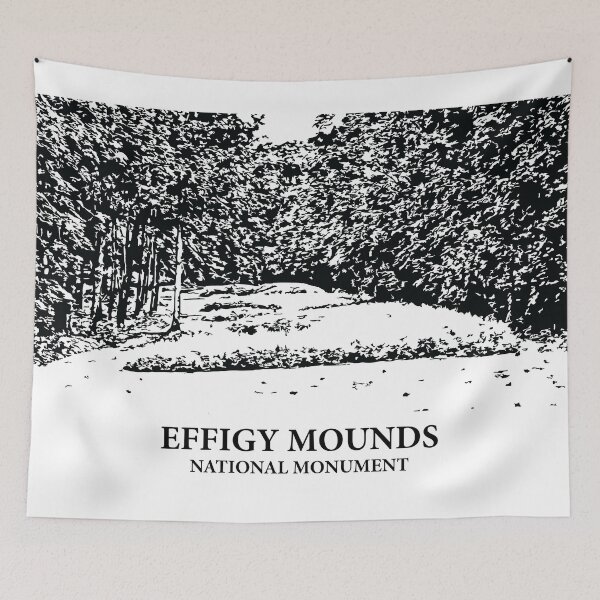 Item preview, Effigy Mounds National Monument designed and sold by Lakeric Cityscapes.