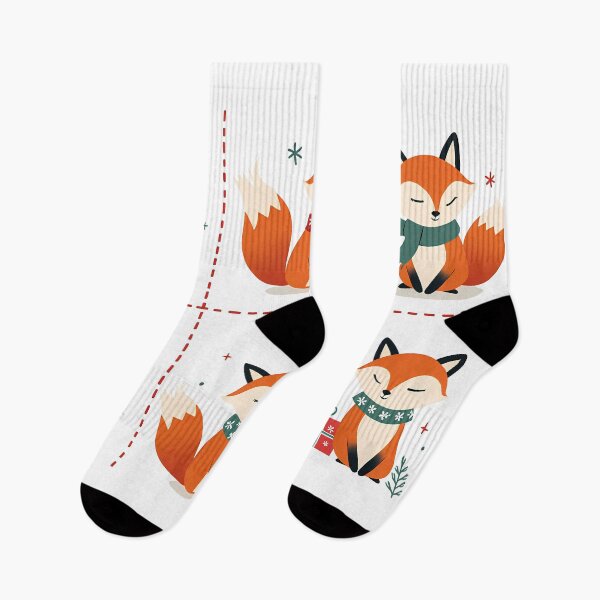 Item preview, Christmas Foxes Chequerboard designed and sold by Foxx-One.