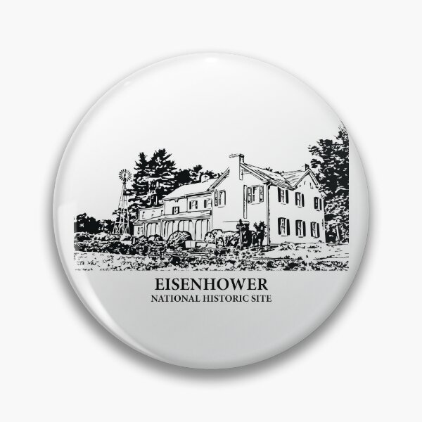 Item preview, Eisenhower National Historic Site designed and sold by Lakeric Cityscapes.