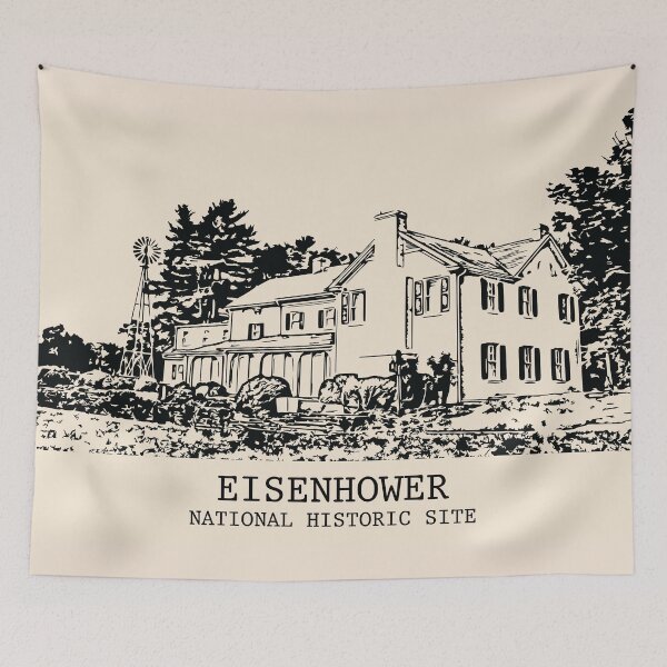 Item preview, Eisenhower National Historic Site designed and sold by Lakeric Cityscapes.