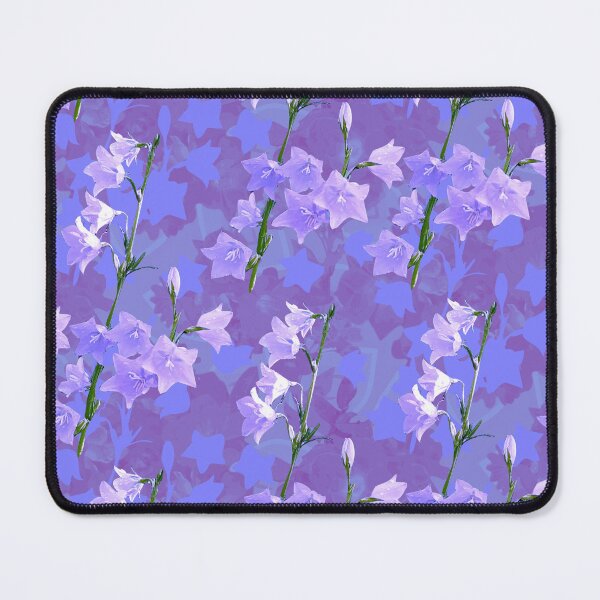 Item preview, Sunlit Balloon Flower Stems Half Drop Lavender 8666c3 designed and sold by Art in My Loft.
