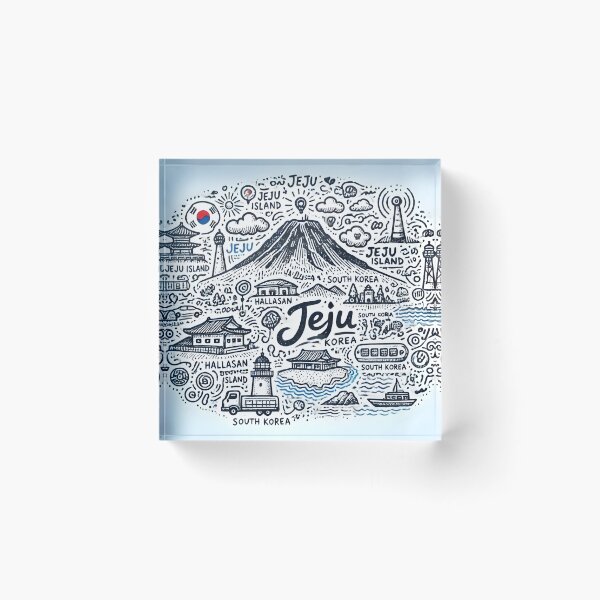 Item preview, Discover Jeju Island Through Art and Words designed and sold by unrealartwork.