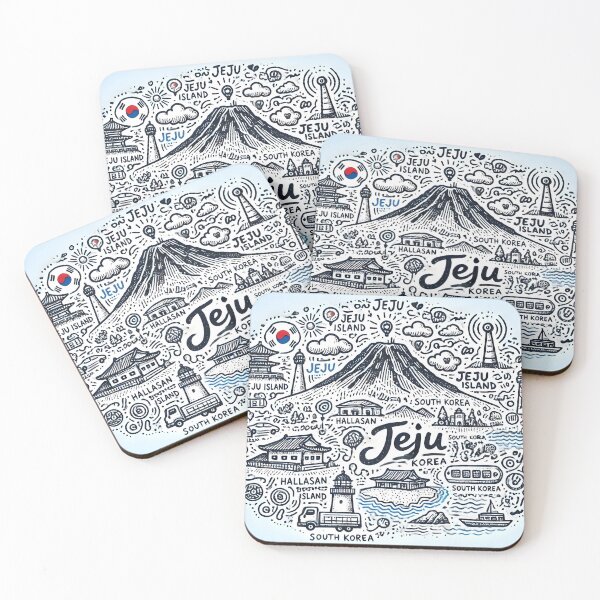 Item preview, Discover Jeju Island Through Art and Words designed and sold by unrealartwork.