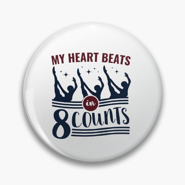 Item preview, Synchronized Artistic Swimming My Heart Beats in 8 Counts designed and sold by jaygo.