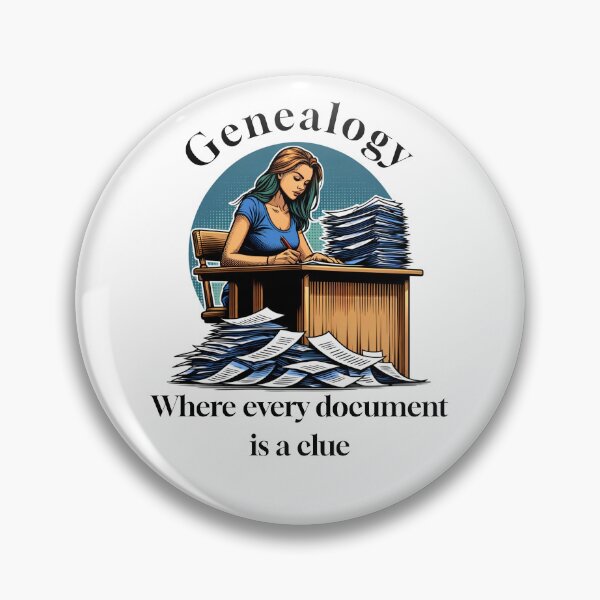 Item preview, Genealogy Where every document is a clue  designed and sold by absurditeestore.