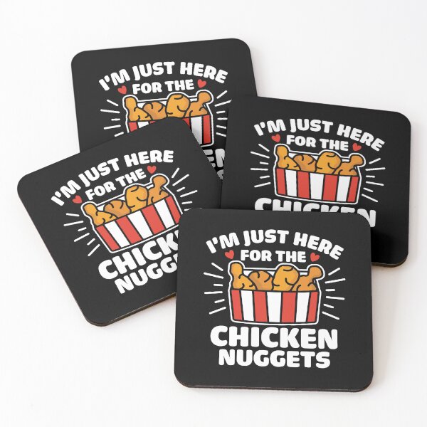 Item preview, I'm Just Here For The Chicken Nuggets designed and sold by NQArtist.