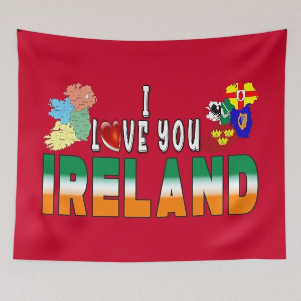Item preview, I LOVE YOU IRELAND designed and sold by CathalDevlin.