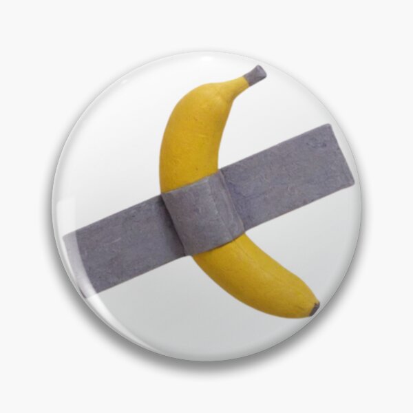 Item preview, banana duct taped to wall banana art funny designed and sold by Alyn8.