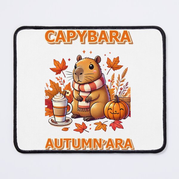 Item preview, Funny ChadCapy autumn- CAPYBARA AUTUMN'ARA designed and sold by UrbanCanvvas.