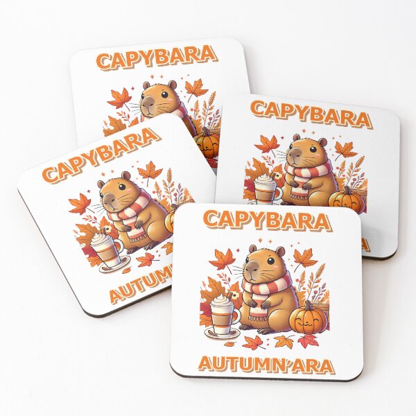 Item preview, Funny ChadCapy autumn- CAPYBARA AUTUMN'ARA designed and sold by UrbanCanvvas.
