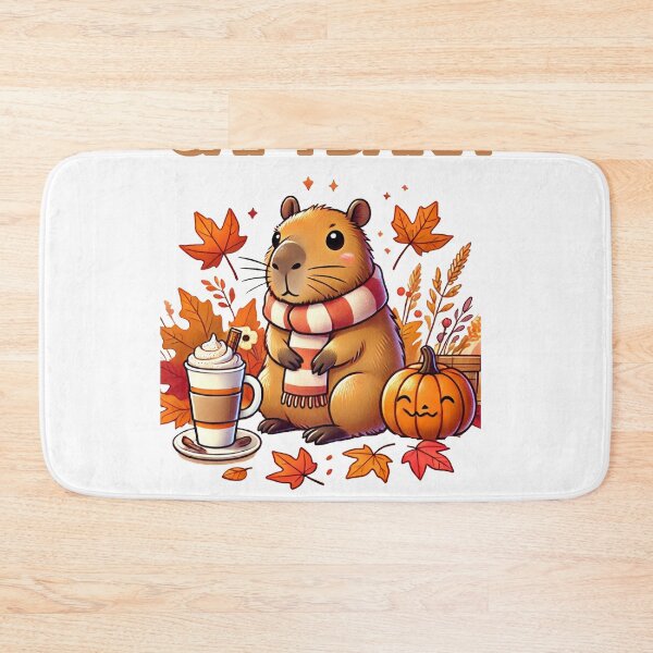 Item preview, Funny ChadCapy autumn- CAPYBARA AUTUMN'ARA designed and sold by UrbanCanvvas.