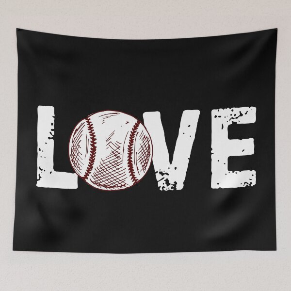 Item preview, I love baseball  designed and sold by Sketch-Shack.