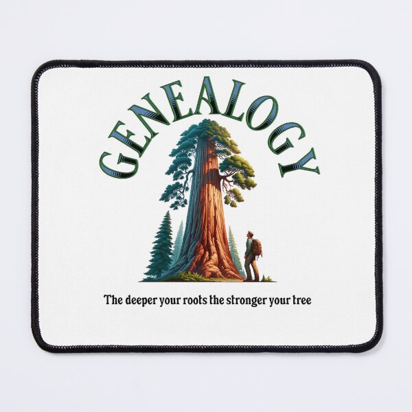 Item preview, Genealogy, The deeper your roots the stronger your tree  designed and sold by absurditeestore.