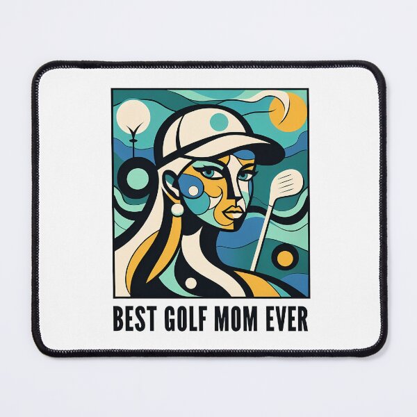 Item preview, Golf Mom – Contemporary Minimalist Cubic Art Design designed and sold by OzzFrequency.
