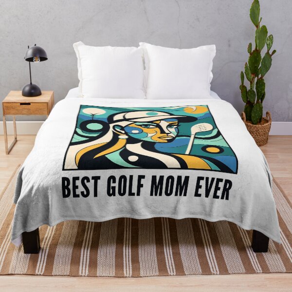 Item preview, Golf Mom – Contemporary Minimalist Cubic Art Design designed and sold by OzzFrequency.