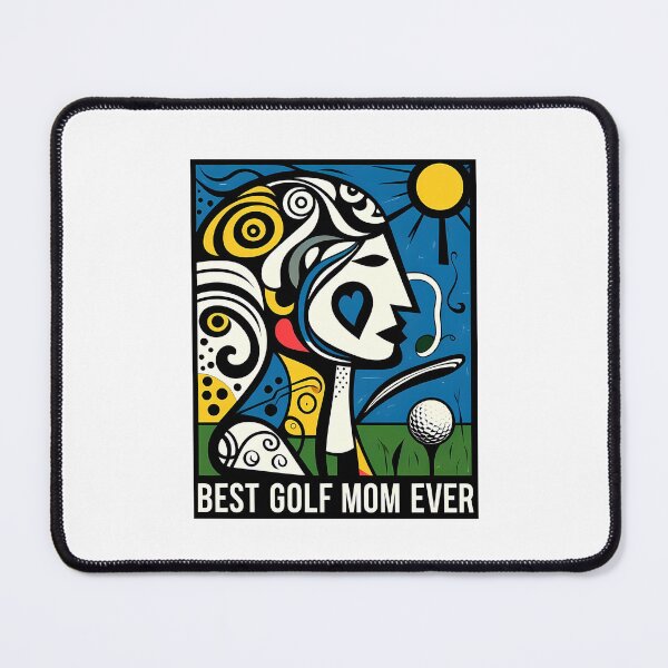 Item preview, Golf Mom – Contemporary Minimalist Cubic Art Design designed and sold by OzzFrequency.