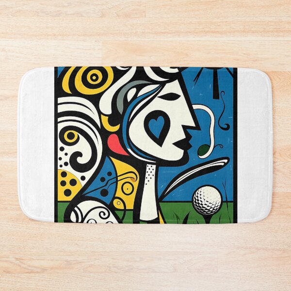 Item preview, Golf Mom – Contemporary Minimalist Cubic Art Design designed and sold by OzzFrequency.
