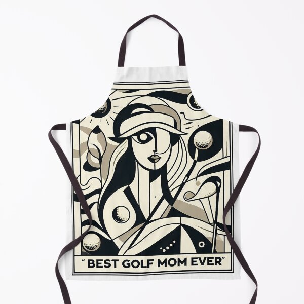 Item preview, Golf Mom – Contemporary Minimalist Cubic Art Design designed and sold by OzzFrequency.