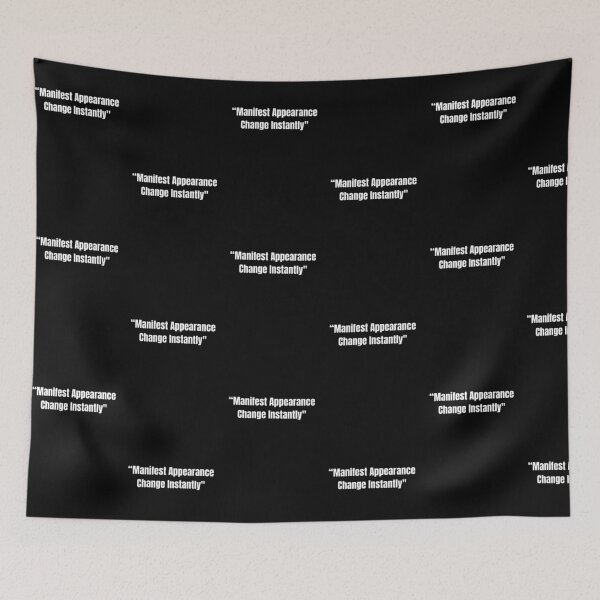 Item preview, "Manifest Appearance Change Instantly" designed and sold by CUTESTUFFnow.