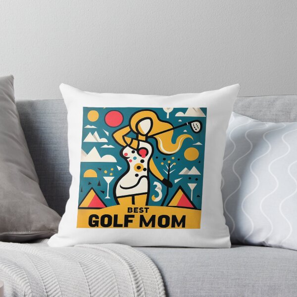 Item preview, Golf Mom – Contemporary Minimalist Cubic Art Design designed and sold by OzzFrequency.