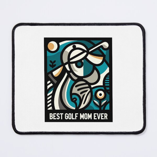 Item preview, Golf Mom – Contemporary Minimalist Cubic Art Design designed and sold by OzzFrequency.