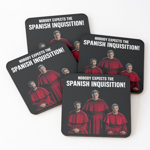 Item preview, Nobody Expects The Spanish Inquisition! designed and sold by Angry Swan Designs.