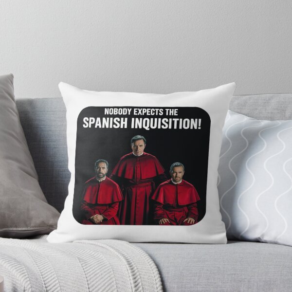 Artikelvorschau, Niemand erwartet die spanische Inquisition! entworfen und verkauft von Angry Swan Designs.