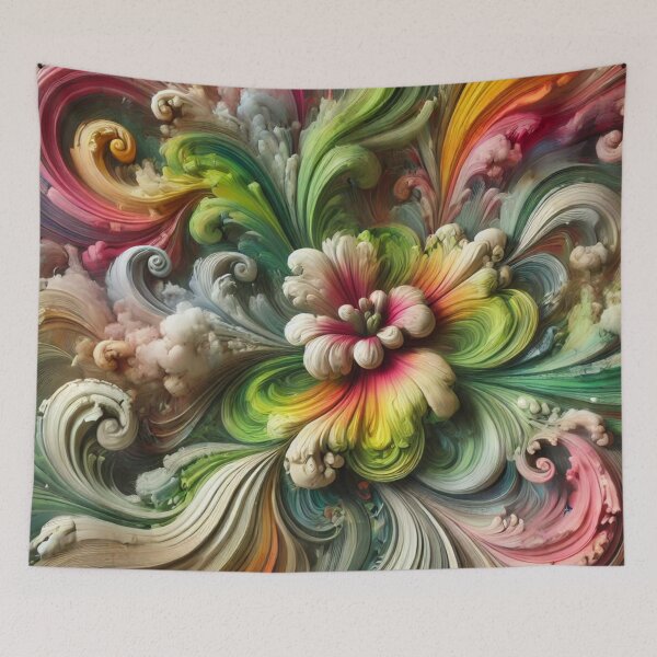Item preview, Swirling floral splendor from nature designed and sold by Sigtrix.